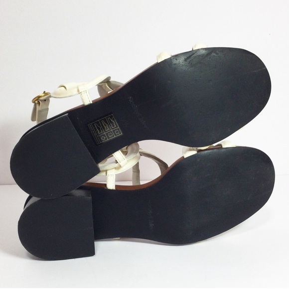 See by Chloe Patent Leather Circle Heeled Sandals - Picture 12 of 12